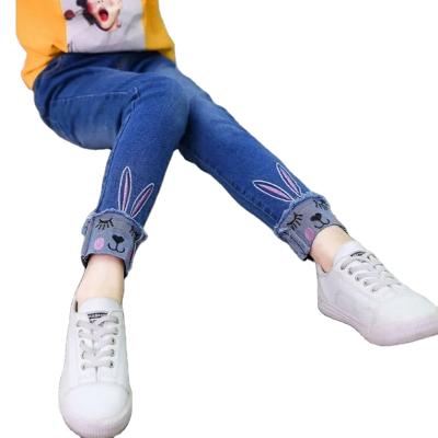 China 2021 Breathable New Style Fashion Washed Blue Jeans Children's Jeans Little Kids Denim Pants Children's Blue Jeans Boxer Shorts for sale