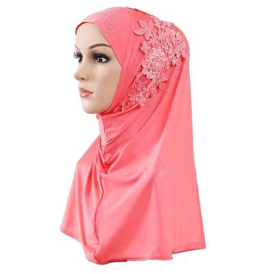 China National style scarves of the new manufacturers of soft soft feeling, hot drilling scarves, headdresses, gauze scarves, embroidery for sale