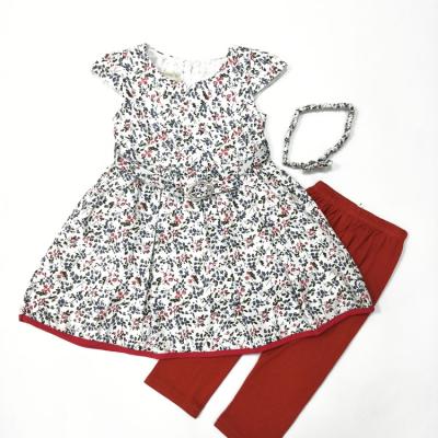 China Breathable Summer Babies Dresses Smocked Handmade Cotton Kids Clothes Kids Clothes Ready Made for sale