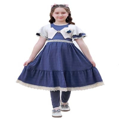 China 2021summer children's breathable casual outfits spring style cotton girls baby dress for sale