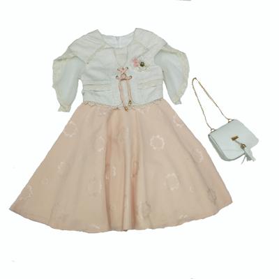 China 2021 Latest Design Breathable High Quality Summer Cute Kids Clothing Dresses 6-12 Girl Dress Girls Casual Dresses for sale