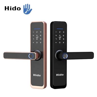 China Hido Biometric Fingerprint Lock Smart Technology TT Lock APP BLE Digital Lock Door for sale