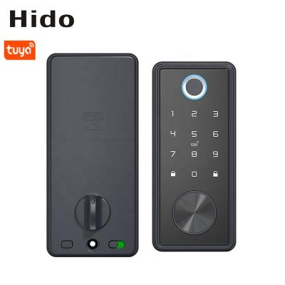 China Hido Biometric Fingerprint Attendance Smart Lock Tuya Digital Door Lock Automatic Door Lock for sale