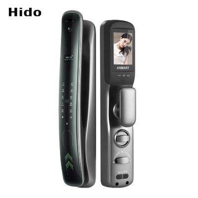 China Hido Face Recognition Cam Lock Camera Fingerprint Palmprint Keyless Door Lock Digital for sale