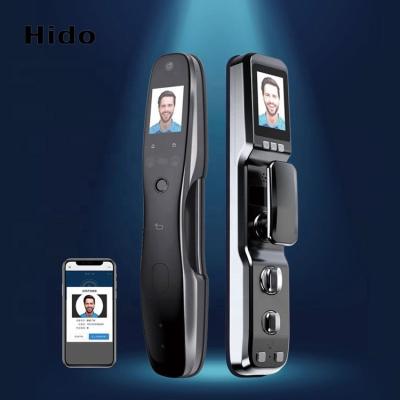 China Built-in Camera Palmprint Face Smart Recognition Lock Digital Fingerprint Outdoor Lock for sale