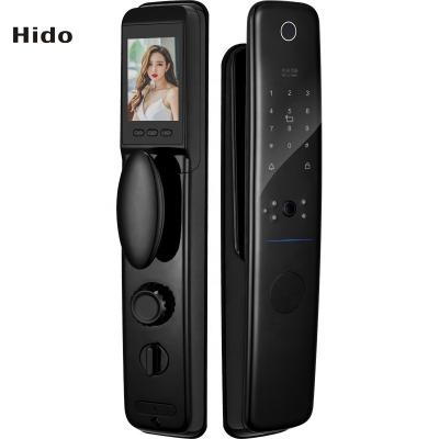 China Hido Keyless Camera Lock Hotel Apartment Digital Biometric Lock Smart Fingerprint Door Lock for sale