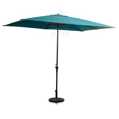 China New Arrival Sunshade New Arrival Design Stand Rectangle Market Umbrella Parasol Umbrella For Outdoor Patio for sale