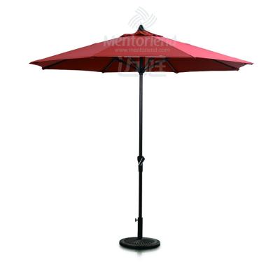 China High Quality Parasol Umbrella For Outdoor Patio Standing Market Round Umbrella With Crank for sale