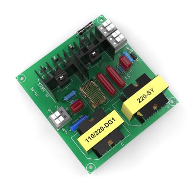 China Hotels Circuit Board 60W Ultrasonic Generator Parts PCB For Ultrasonic Cleaner for sale