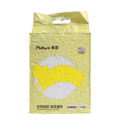 China Wholesale 2.5KG 5 Flavors Cat Sand Cat Litter 1.5mm Tofu Factory OEM/ODM Cats Dust Proof Strong Bundling for sale