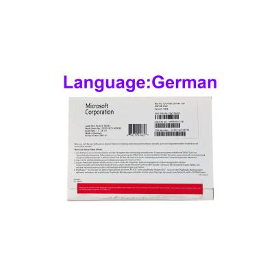 China Windows 10 Pro Windows 10 Pro Win 10 Professional Full Package Microsoft Windows 10 Pro German Language DVD OEM for sale