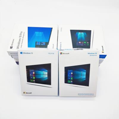 China Wholesale 10pcs 1 Pack MS Win 10 Home License 32/64-bit with USB 3.0 Activation Win10 Home English Home USB Keycard for sale