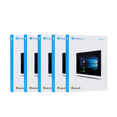 China PC Microsoft Windows 10 Home Key Card Laptop DVD Sticker and License for Windows 10 Home Download and Activation for sale