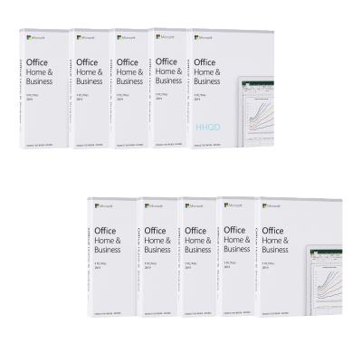 China Wholesale 10 PCs Office Home and Business 2019 for PC Lifetime License Key Office HB Activation Email Binding 2019 Home and Business PC 2019 Online for sale