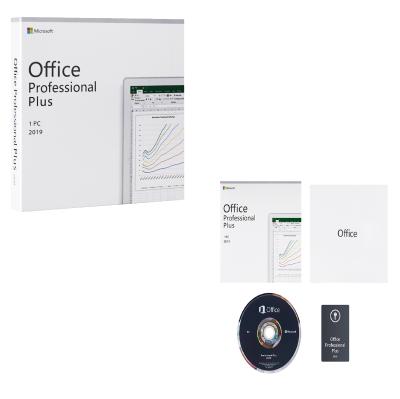 China Microsoft Office 2019 Pro Office 2019 Full Version Dvd Retail Online Major Office Plus Pro 2019 for sale