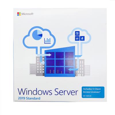 China Wholesale Windows Server 2019 Standard Retail Box With DVD Lifetime License For Windows Server 2019 DST Win Server 2019 Standard for sale