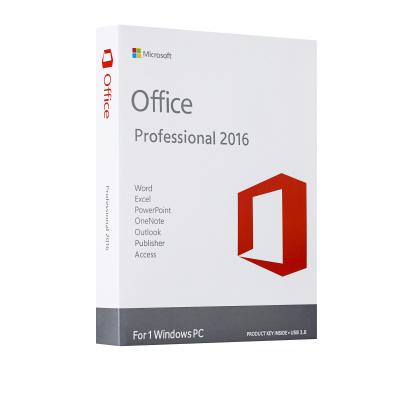 China Office Professinal 2016 Retail USB3.0 Box With License MS Office Professional 2016 Pro 2016 for sale