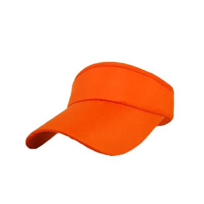 China Super Breathable 100% Sports Anti-sweat Exercise Cotton Outdoor Sunscreen Waterproof Base Mesh Fabric Sun Visor Hat Sun Visor Hat for sale