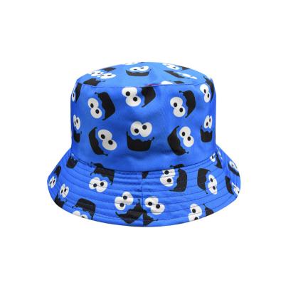 China Character Designer Bucket Hats Famous Brand Printed Embroidery Your Own Logo Custom Bucket Hats for sale