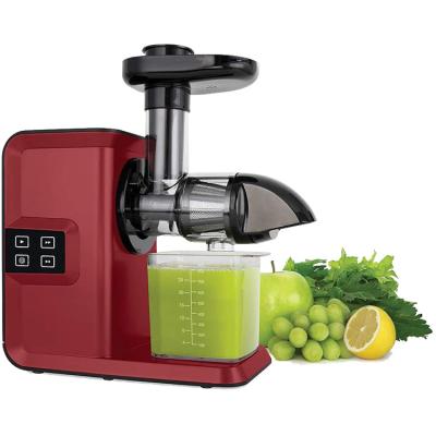 China RV Slow Masticating Juicer, Professional Slow Juicer Extractor Machine, Electric Cold Press Juicer with Quiet Motor/Reverse Function for sale