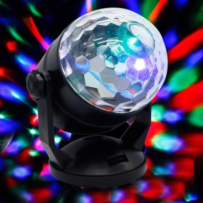 China ABS DC 5V USB Power Stunning DJ Led Mirror Ball Ddisco Light, KTV Nightclub Led Crystal Magic Ball Light Manual for sale