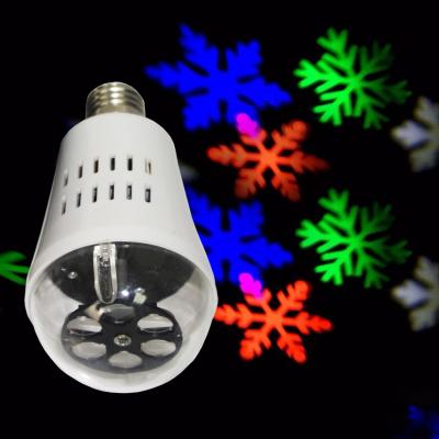 China ABS Supplying Amazon Ebay LED Snowflake Projector Multicolor Flashing Light for sale