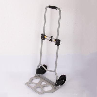 China Portable Aluminum Shopping Cart China 2 Wheels Lift Hand Cart Pallet Truck Cart for sale