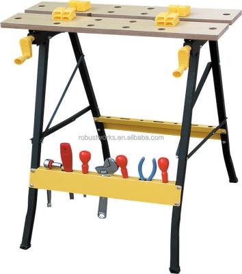 China Building Material Shops 20X20mm Square Tube Portable Folding Work Bench (18-1003) for sale