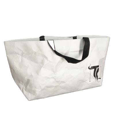 China Folding paper bag washable resistance to tear tote bags tyvek shopping bag for sale