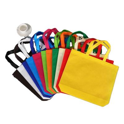 China Cheap Eco - Friendly Promotional Non Woven Handled Handled Reusable Shopping Bag for sale