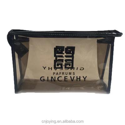 China Lady Wholesale Hot-Sell Transparent Waterproof Make Up PVC Cosmetic Bag for sale