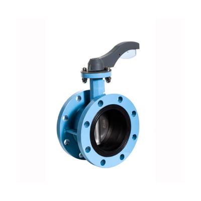 China Sewage Triple Eccentric Flange Butterfly Valve / Wafer Butterfly Valve for sale