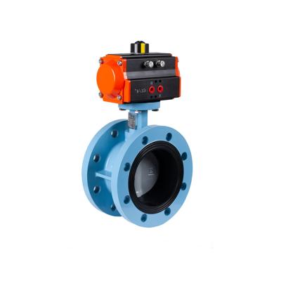 China Pneumatic Sewage Stainless Steel Wafer Butterfly Valve Price List for sale