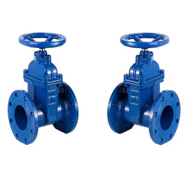 China Non-Rising Resilient Seated Sewage GATE VALVE SABS 664 Stem PN10/PN16 Gate Valve Cast Iron Gate Valve for sale