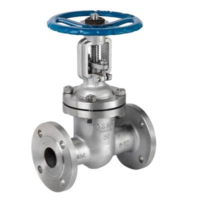 China Sewage Forged Manual 4 Inch DN100 SS 304 Flanged Gate Valve 6 Inch 316 Carbon Steel Price for sale