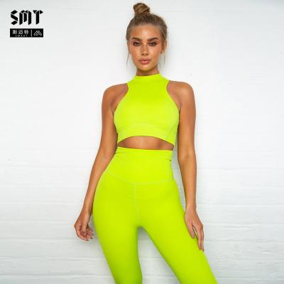 China Pants Suits Smart Hot Selling Women's Vest Yoga Fitness Fashion Suit Women for sale