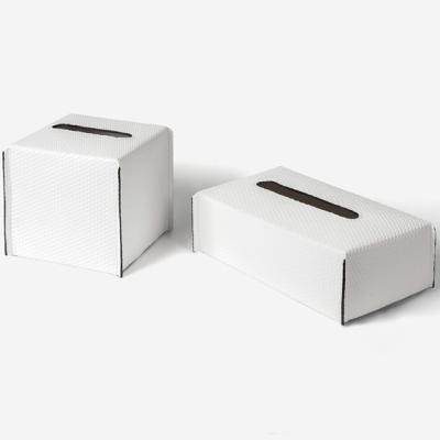 China Minimalist Z-47 Safe Convenient Home Decoration FacialTissue Holder Box Lid Tissue Box for sale