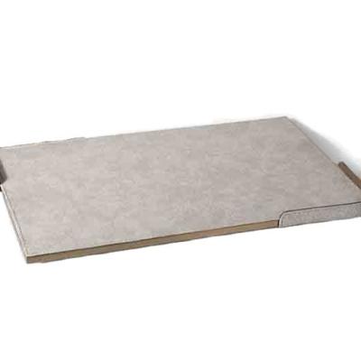 China T-268 Sustainable Plastic Plastic Serving Trays Fast Food Tary Antiskid Tray With Texture Surface 480*300*50mm for sale