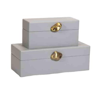 China Small Wooden Jewelry Storage Box Packaging 20-113 Stored Wooden Box 280*120*98mm for sale