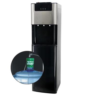 China Hotel BY607 Aquart Bottom Load Water Dispenser Tri Temp Child Safety Lock Hot Cold Outlets for sale