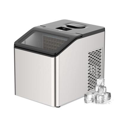 China Hotel IC3001Aquart Stainless Steel Self-Cleaning Ice Maker Machine Countertop 66Lbs/24H 36 Ice Cube In 13-25 Minutes for sale