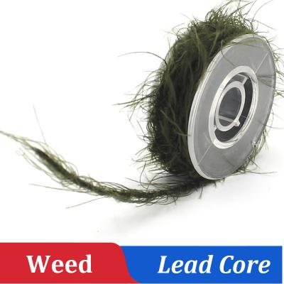 China 5m Camouflage Weed Effect Leadcore Rigs Leader 35 Leadcore Rigs CHOD Fishing Tackle Line Sink Line for sale