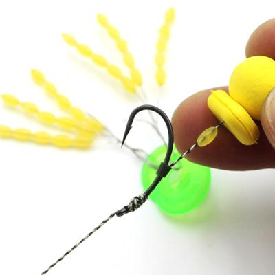 China Carp Fishing Rig Making Accessories Rig Stops Pearl Accessories Carp Fishing Stopper For Carp Rig Carp Fishing Hair Chod Ronnie Rig Pop UP Boilies Stopper for sale