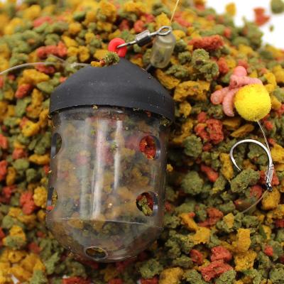 China With Bungee Carp Fishing Larva Feeder Cage For Larva Groundbait Basket Fill Lure for sale