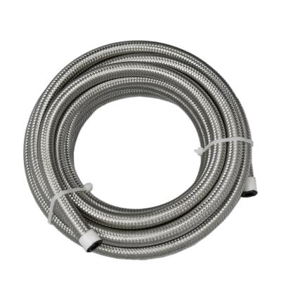 China Haofa AN6 AN8 AN10 Universal Automotive Rubber Hydraulic Hose Parts Fuel Pump Hose Flexible Wire S.S Braided Hose Oil Pump Hose for sale