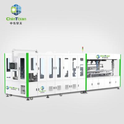 China Hot Selling High Efficiency Solar Cell Laminator Machine China Manufacturer 166mm 183mm PV Module Assembly Line for sale