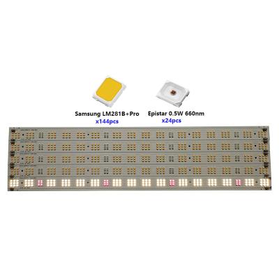 China Eco-friendly Customize Spectrum Horticultural Lighting PCBA Samsung LM301H LM281B Led Strip for sale