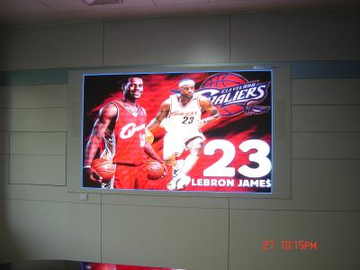 China good performance indoor advertising led display with CE approved , P7.62 for sale