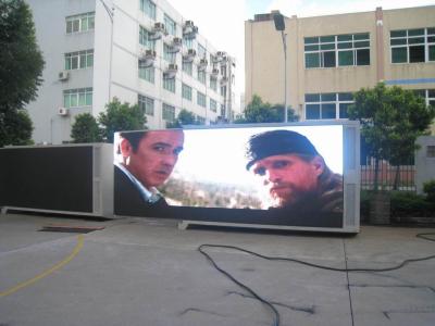 China PH10 Mobile 1/4 Scan Mode Truck Mounted LED Screen For Outdoor Rental Business for sale