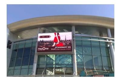 China High Definition giant Outdoor Led Billboard for exhibition / sporting events for sale